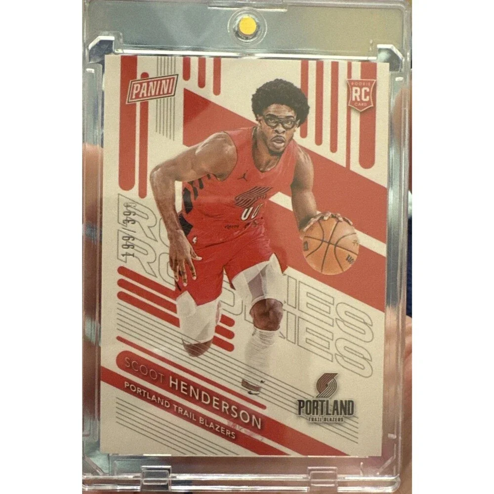 2024 Panini National SCOOT HENDERSON /399 #RC16 Rookie Trail Blazers SP